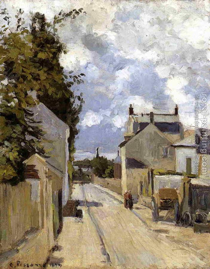 Camille Pissarro : Rue de l'Hermitage, Pontoise